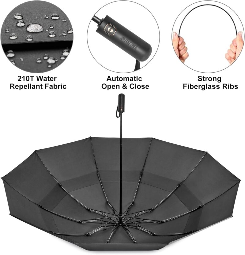golf umbrella compact reverse travel umbrella