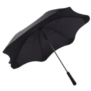 24″ straight blunt umbrella: safe, strong, and sleek